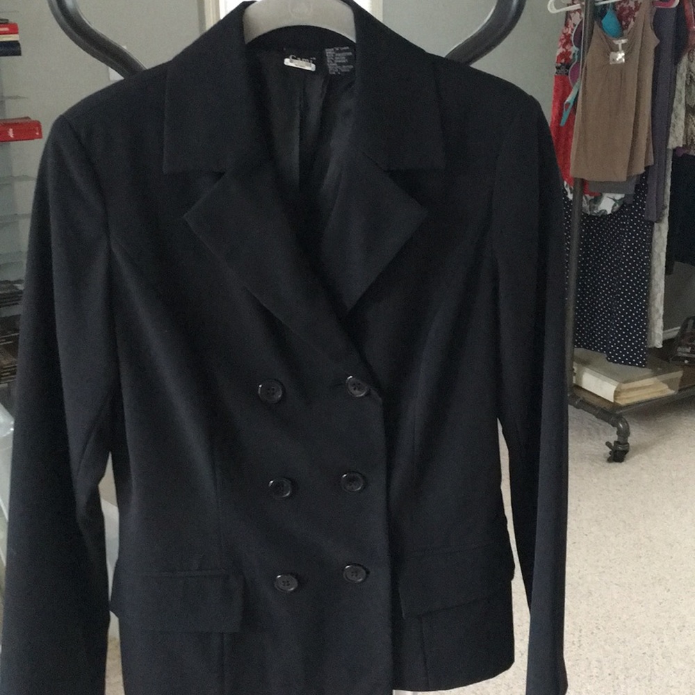 Cami black blazer. Fully lined. Size 4